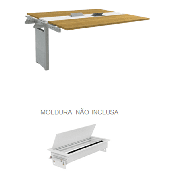 Plataforma Dupla Módulo Auxiliar 130 X 120 (WP)